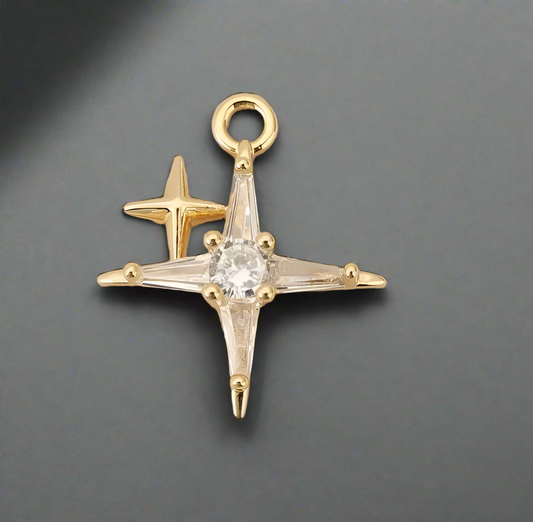 Golden Star Charm